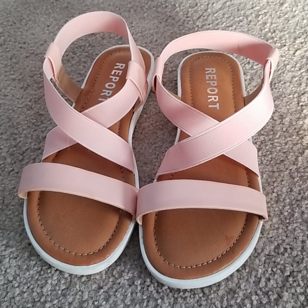 *B2G1* Report Natalie Peachy Pink Sandals